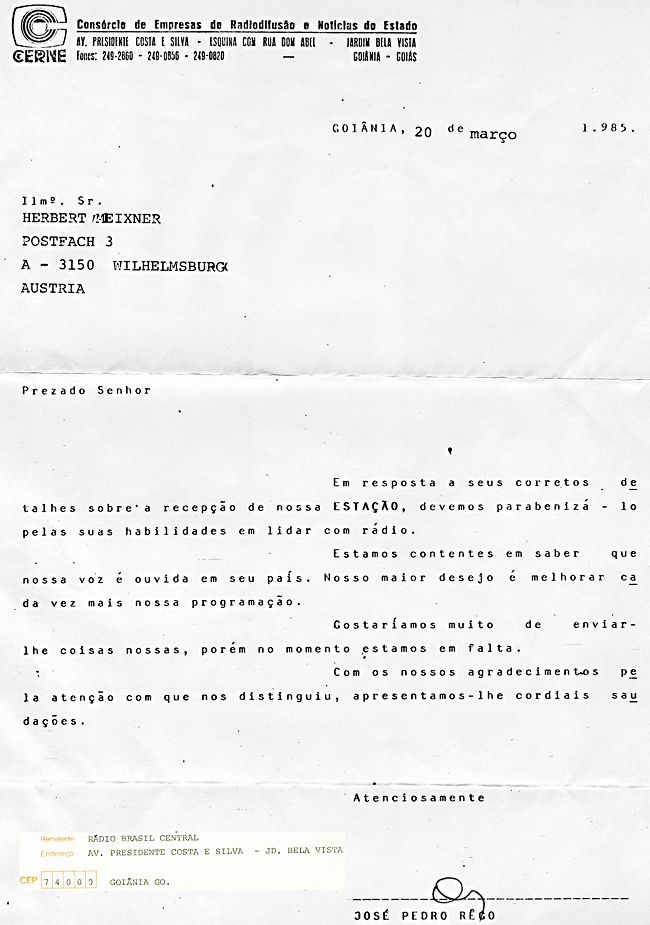 qsl radio brasil central
