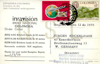 qsl radio nacional columbia